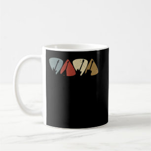 Retro Vintag Plektrum Player Gitarrist Bassist Kaffeetasse