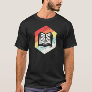 Retro Vintag Poet Book English Teacher Novelist T-Shirt