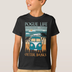Retro Vintag Pogue Life Oututer Banks T - Shirts