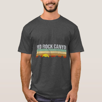 Retro Vintag Red Rock Canyon Nevada T-Shirt