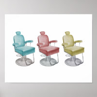 Retro Vintag Salon Dekoration Stylist Lehrstuhl Dr