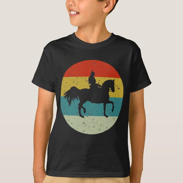 Retro Vintag Samurai T-Shirt (Vorderseite)