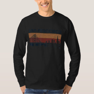 Retro Vintag San Francisco Skyline City 70er 80er T-Shirt