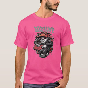 Retro Vintag Santa Cruz Alte Schule Angesagt T-Shirt