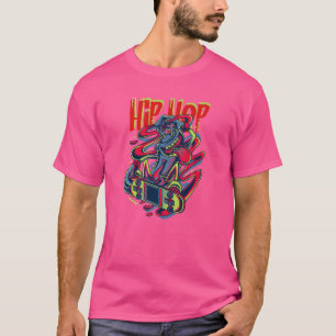 Retro Vintag Santa Cruz California Hip Hop Skateb T-Shirt