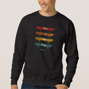 Retro Vintag Santa Cruz Skate Skateboarding Street Sweatshirt