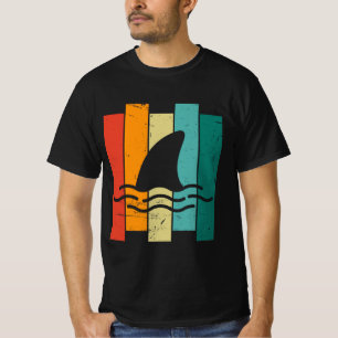 Retro Vintag Shark Fin T-Shirt