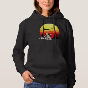 Retro Vintag Shih Tzu Dog Hoodie