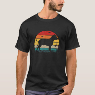 Retro Vintag Staffy Amstaff American Staffordshir T-Shirt