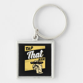 RETRO VINTAG STICH DAT ASH FUNNY CIGAR QUOTE SCHLÜSSELANHÄNGER