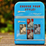Retro Vintag Style WWII Gesunde Küche Kochen Magnet<br><div class="desc">Große Vintage Retro-amerikanische Propaganda Kochplakat aus dem Zweiten Weltkrieg oder Zweiten Weltkrieg (1941-1945). Es fördert gesundes Essen mit der Botschaft: Überkochen zerstört Vitamine! Großartiger Kochmagnet für Ihren Kühlschrank in der Küche oder für einen Koch-Liebhaber. Entdecken Sie unsere Stile dieses Plakats in meinem Shop (Wall Art > Vintag Kitchen Cooking Poster)....</div>