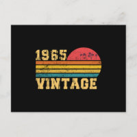 Retro Vintag Sunset 1965 Geburtstag