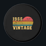 Retro Vintag Sunset 1966 Geburtstag Magnet<br><div class="desc">Retro Vintag Sunset 1966 Geburtstag</div>