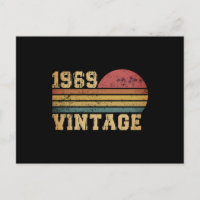 Retro Vintag Sunset 1969 Geburtstag