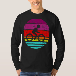 Retro Vintag Sunset Summer Vacation Bike Rad T-Shirt
