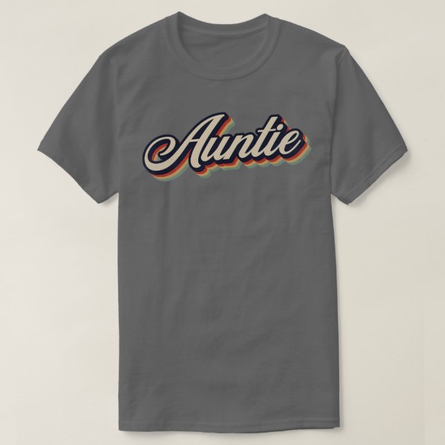 Retro Vintag Tante T-Shirt (Design vorne)