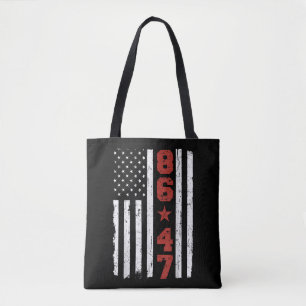 Retro Vintag USA Flag 86 47 Anti Trump