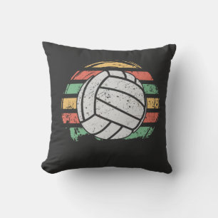 Retro Vintag Volleyball Kissen