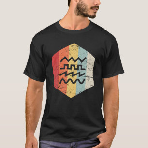 Retro Vintag Waveforms Synth T Shirt T Shirt