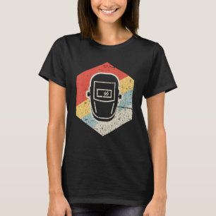 Retro Vintag Welder Mask Cool Mig Tig Gas Arc Wel T-Shirt