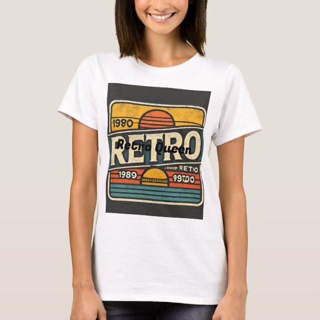 Retro Vintag Women's T - Shirt - Classic & Stylish (Vorderseite)