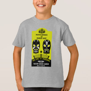 Retro Vintag Wrestling Poster T-Shirt