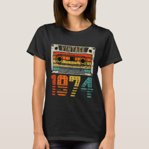 Retro Vintage 1974 49. Geburtstag T-Shirt