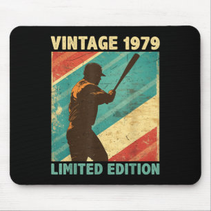 Retro Vintage 1979 Baseball-Fan Limited Edition Mousepad