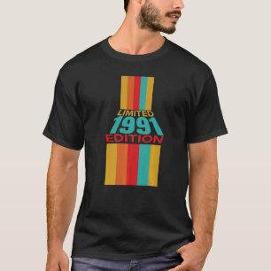 Retro Vintage 1991 Geburtstag 1 T-Shirt
