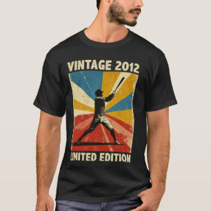 Retro Vintage 2012 Baseball Fan Limited Edition T-Shirt
