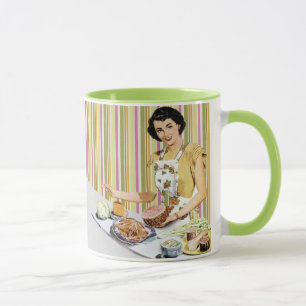 Retro/Vintage 50er Hausfrauen Tasse