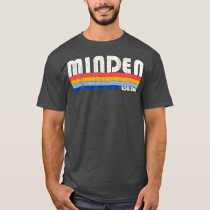 Retro Vintage 70er 80er Stil Minden Louisiana T-Shirt