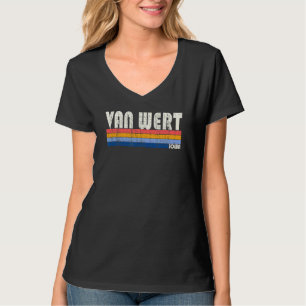 Retro Vintage 70er 80er Stil Van Wert Iowa T-Shirt