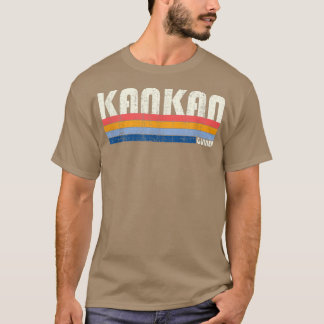 Retro Vintage 70er 80er Style Kankan, Guinea T-Shirt