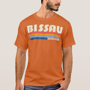Retro Vintage 70s 80s Style Bissau, GuineaBissau T-Shirt