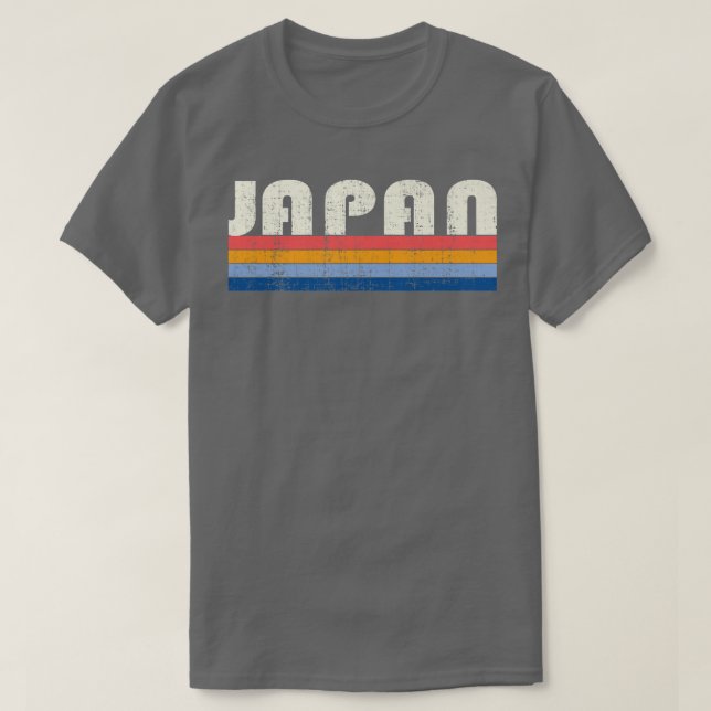 Retro Vintage 70s 80s Style Japan  T-Shirt (Design vorne)