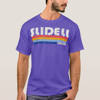 Retro Vintage 70s 80s Style Slidell Louisiana  T-Shirt