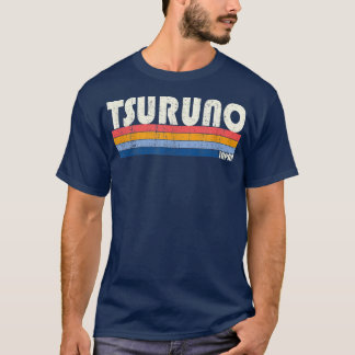 Retro Vintage 70s 80s Style Tsuruno, Japan  T-Shirt