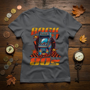 Retro Vintage 80er Arcade Spiele T-Shirt