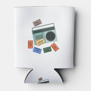 Retro-Vintage 80er-Jahre-Musik Dosenkühler