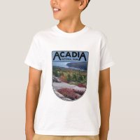 Retro Vintage Acadia Nationalpark Maine Insel