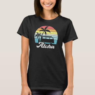 Retro Vintage Aloha Hawaii Hawaiianische Insel Pal T-Shirt