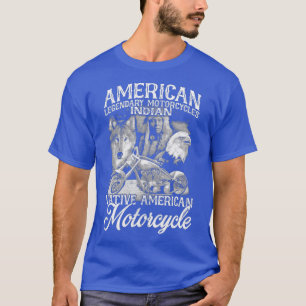 Retro Vintage amerikanische Motorrad indisch für a T-Shirt