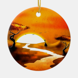 Retro Vintage Artgeschenke 13 Afrikas Keramikornament