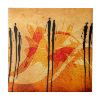 Retro Vintage Artgeschenke 19 Afrikas Fliese