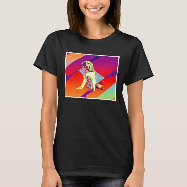 Retro Vintage Ästhetik Cocker Spaniel T-Shirt (Vorderseite)
