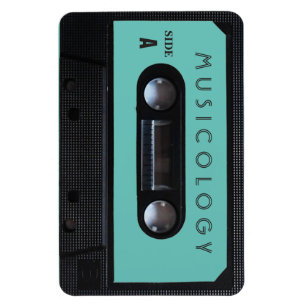 Retro Vintage Audioartkassettenabdeckung Magnet