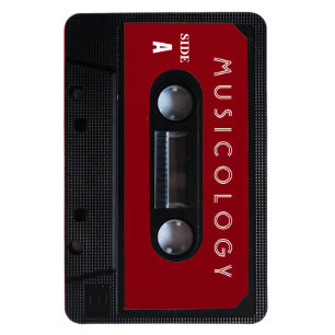 Retro Vintage Audioartkassettenabdeckung Magnet