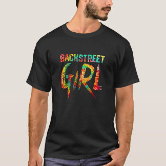 Retro Vintage Backstreet-Mädchen Tie-Dye T-Shirt
