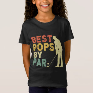 Retro Vintage beste Pop Par Golf Vatertag F T-Shirt